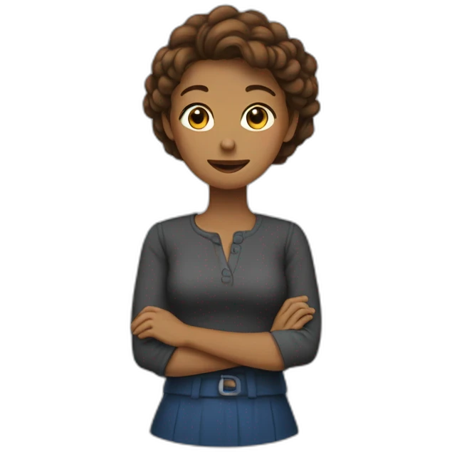 Femme bourré qui tombe par terre emoji