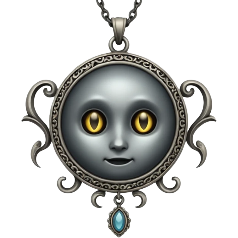 cursed necklace emoji