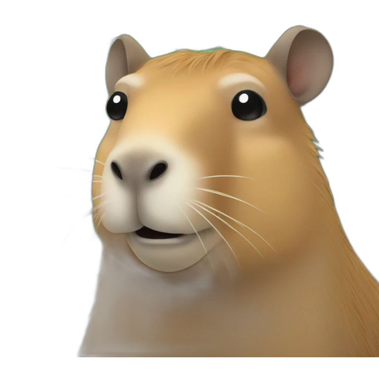 vacation capybara emoji