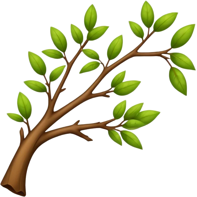 Tree branch emoji