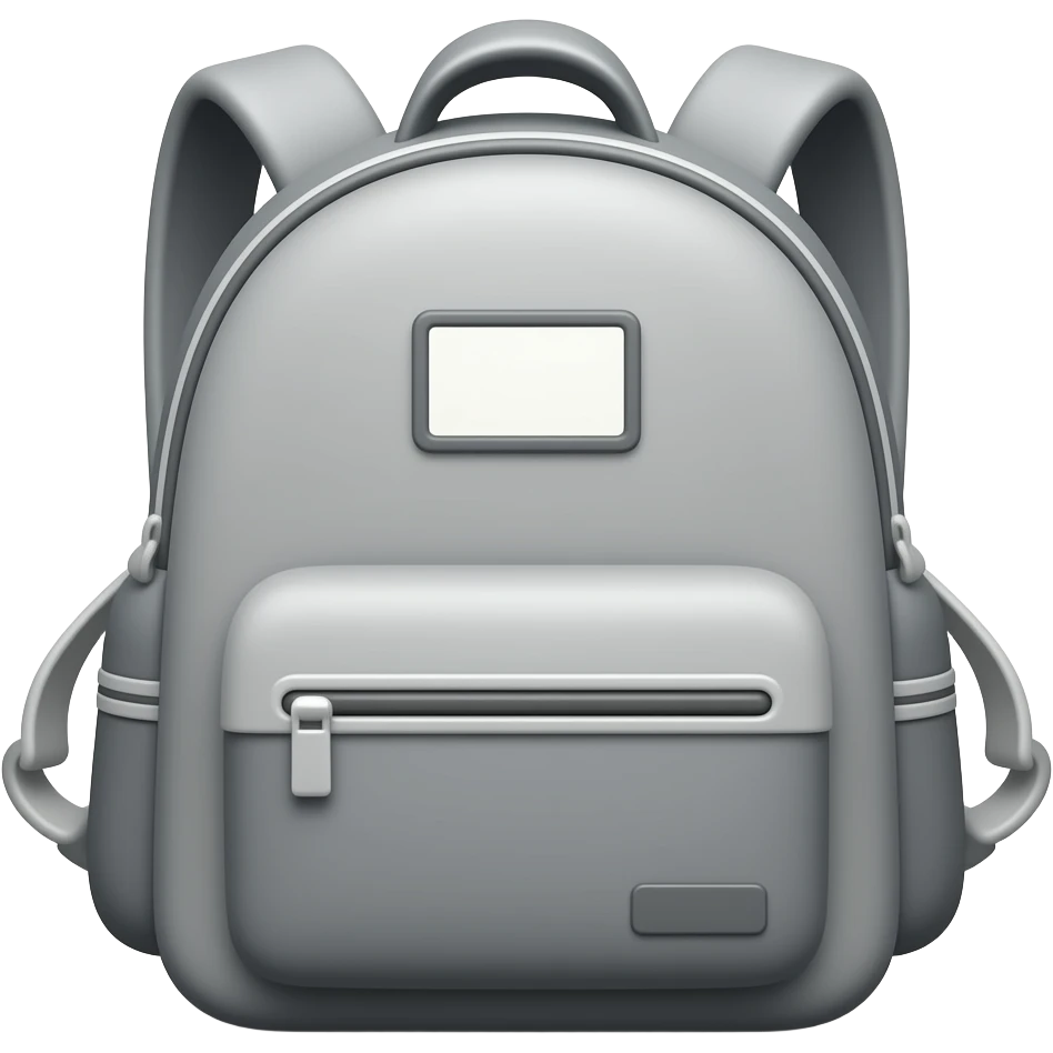 school bag emoji
