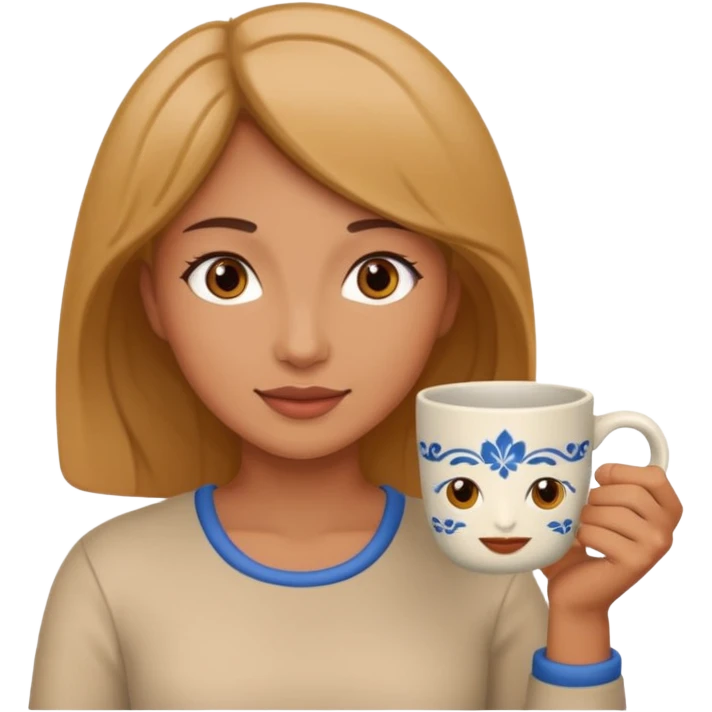 womanPeople Holding Cup emoji
