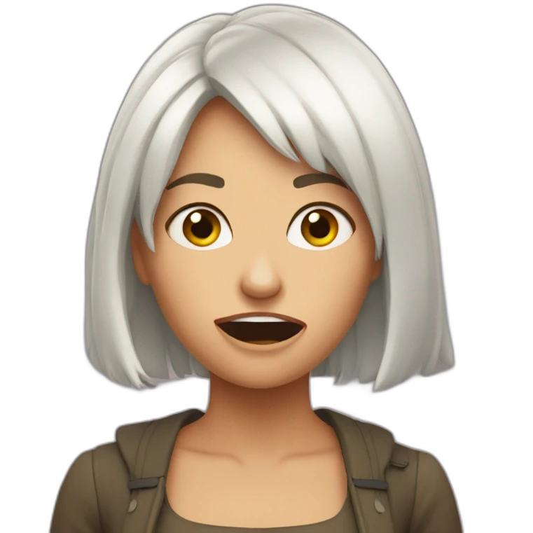 mad Karen emoji