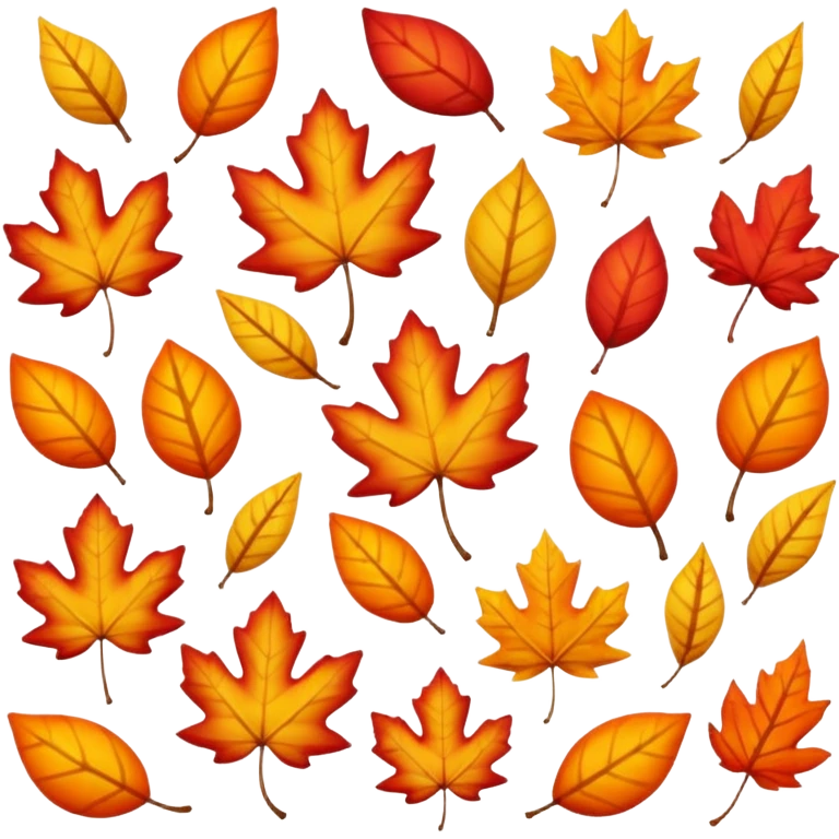 autumn leaves emoji