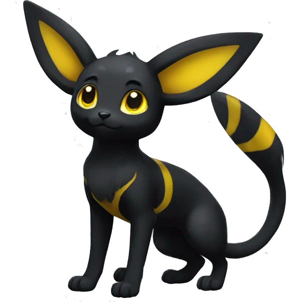 Umbreon full body emoji