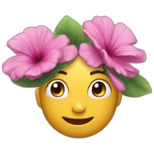 fleurs emoji