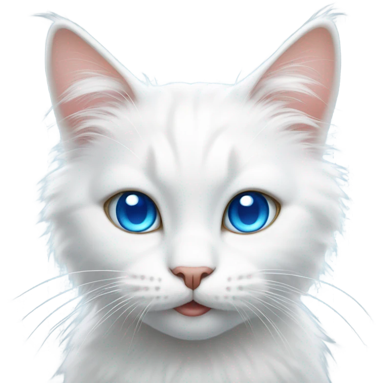 White cat emoji