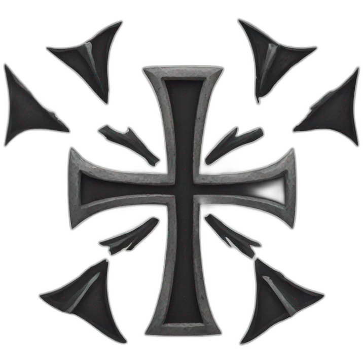 Iron cross emoji