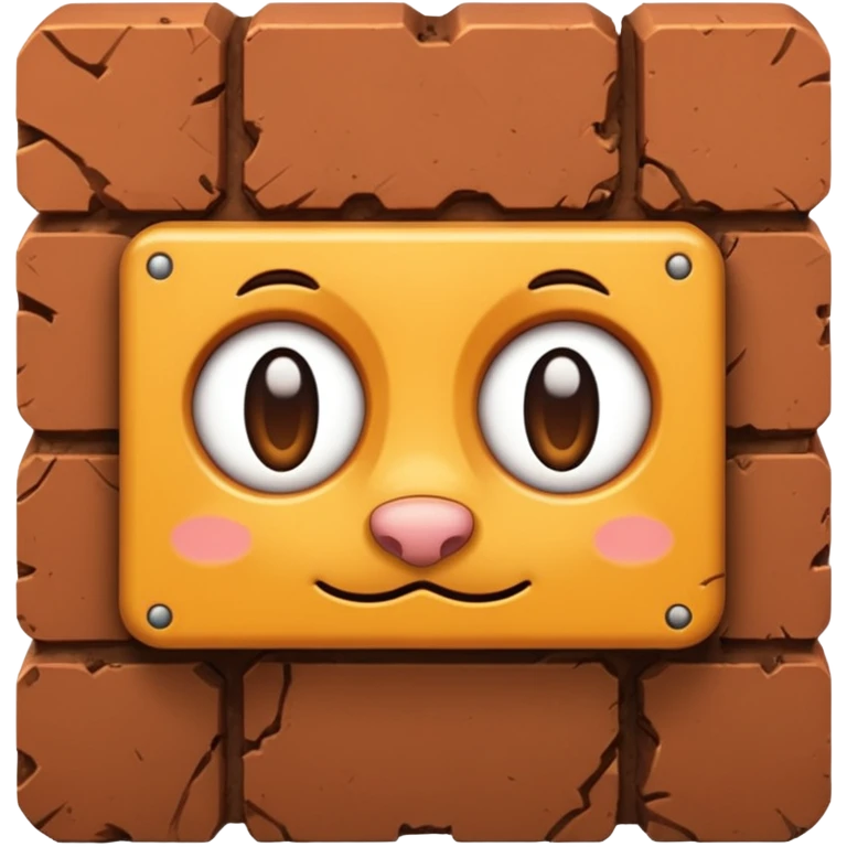 a furry brick emoji