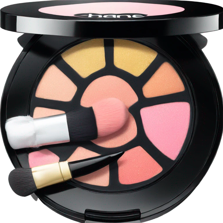 chanel makeup compact emoji
