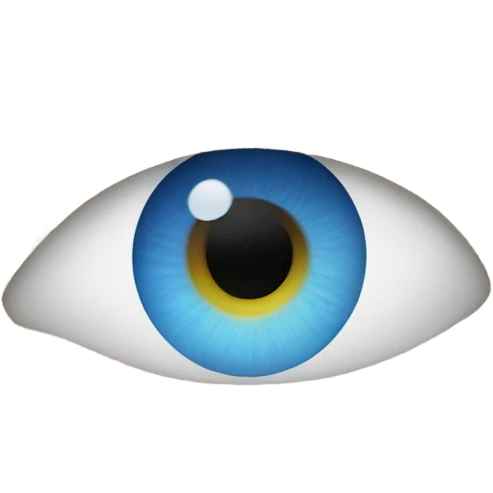 👁️this emoji but blue emoji
