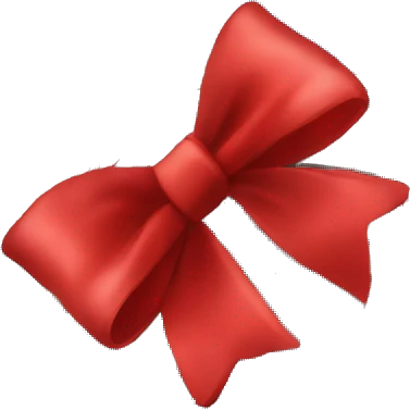 disco ball with red bow on top emoji