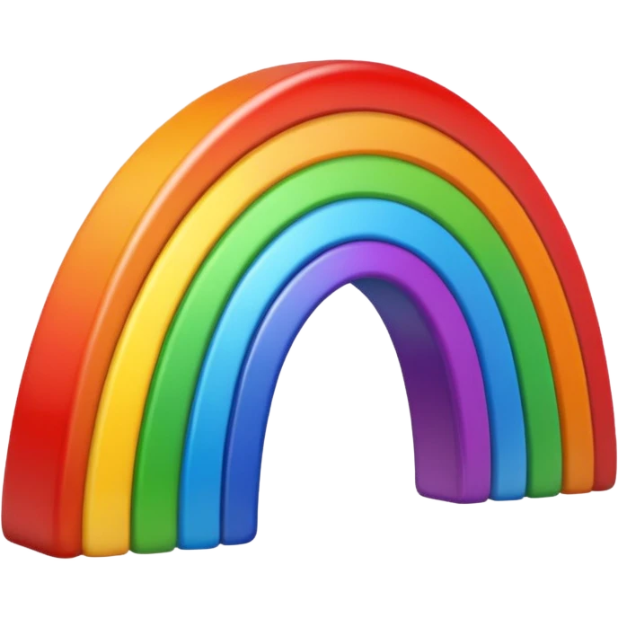 Rainbow item emoji