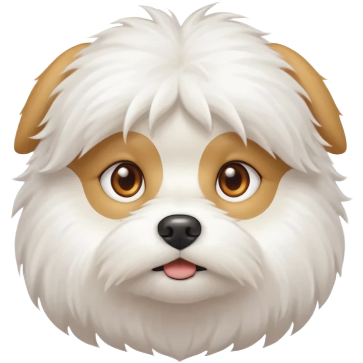 Bichon maltes emoji