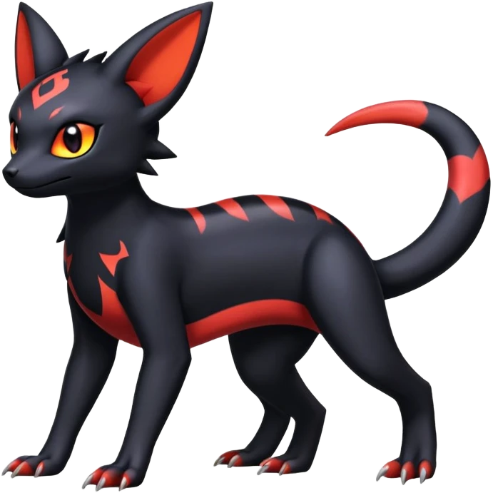 Salandit-Umbreon-Noibat-Litten-Hybrid (Full body) emoji
