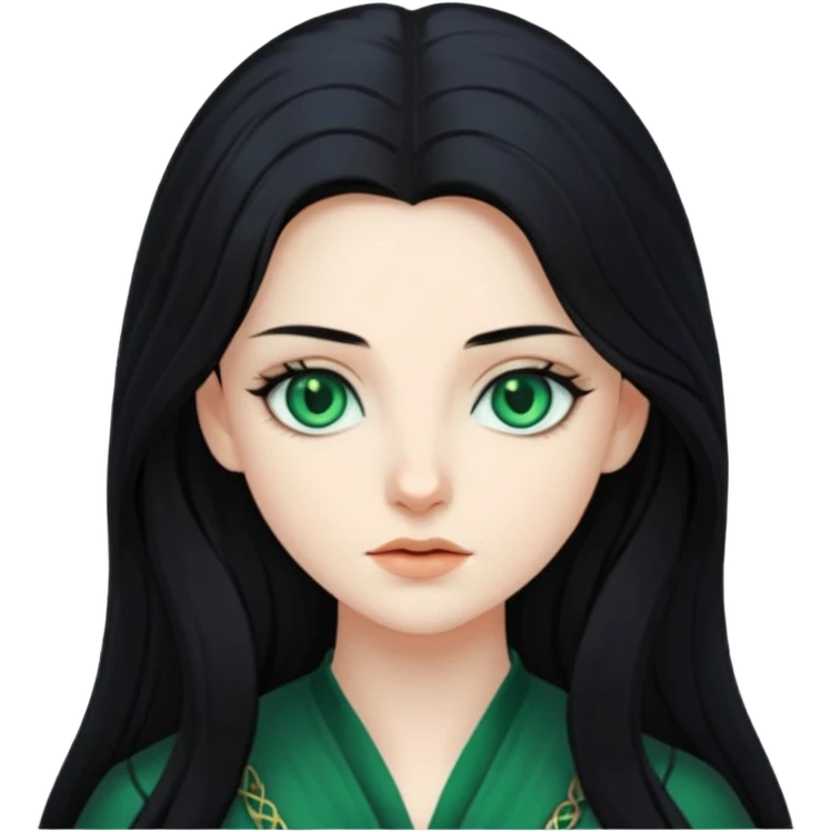 main chatacter from book thron of glass emoji