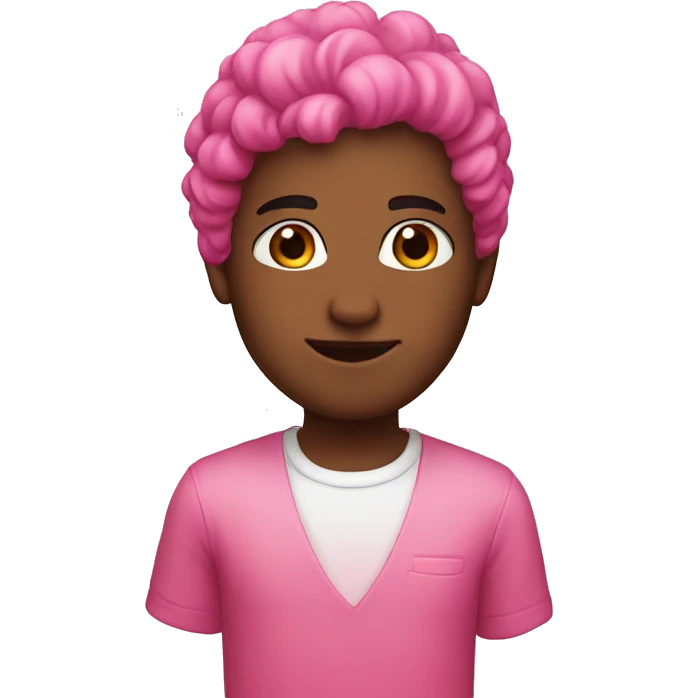 pink love emoji
