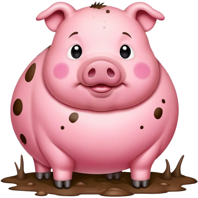 Fat  pig emoji
