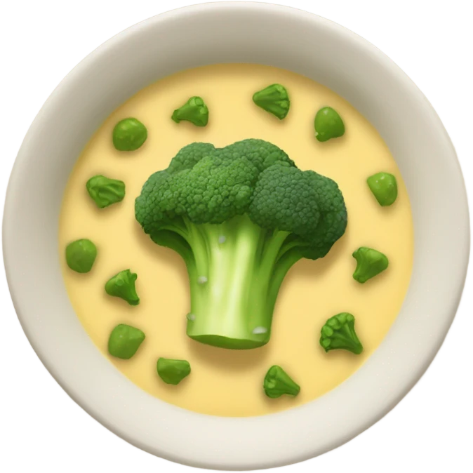 broccoli cheddar soup emoji