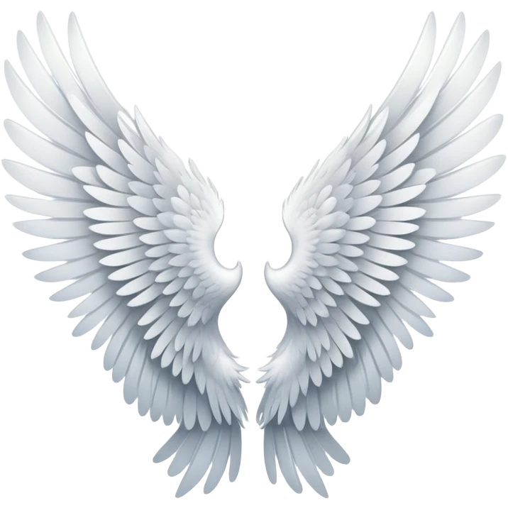 Divine romantic wings  emoji