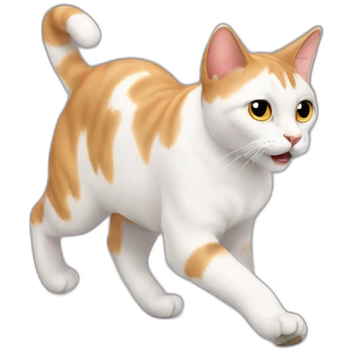 Cat walking emoji