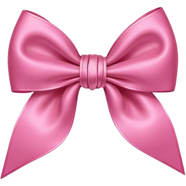 Coquette bow emoji