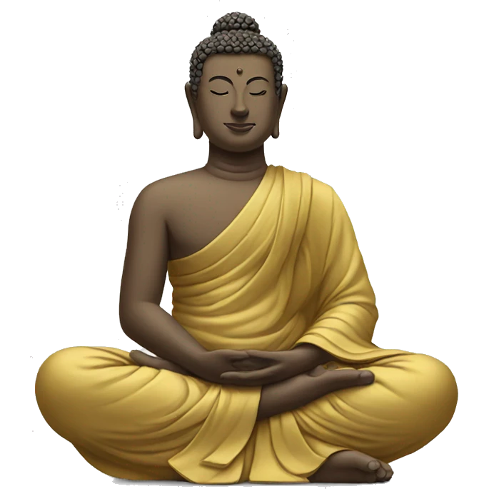 Buddha is wearing Nike emoji