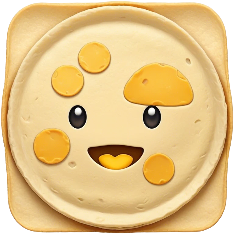 Low carb tortilla emoji