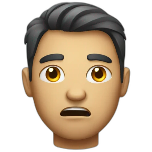 a person which is angry emoji
