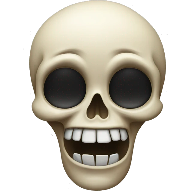 crying skull emoji