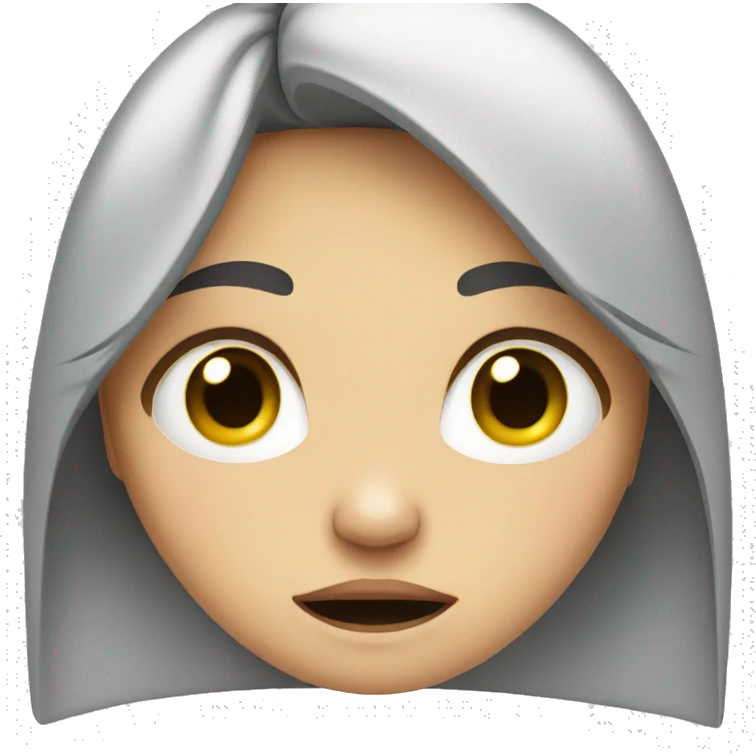 crying girl emoji