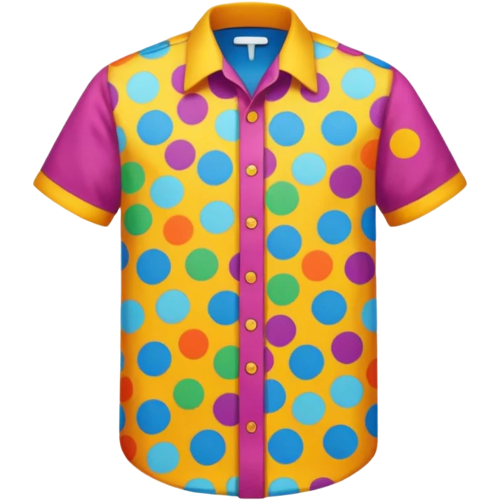 colourful shirt emoji