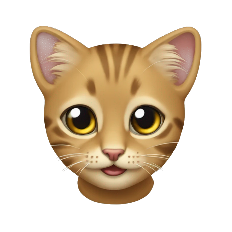 Кошка с елкой  emoji