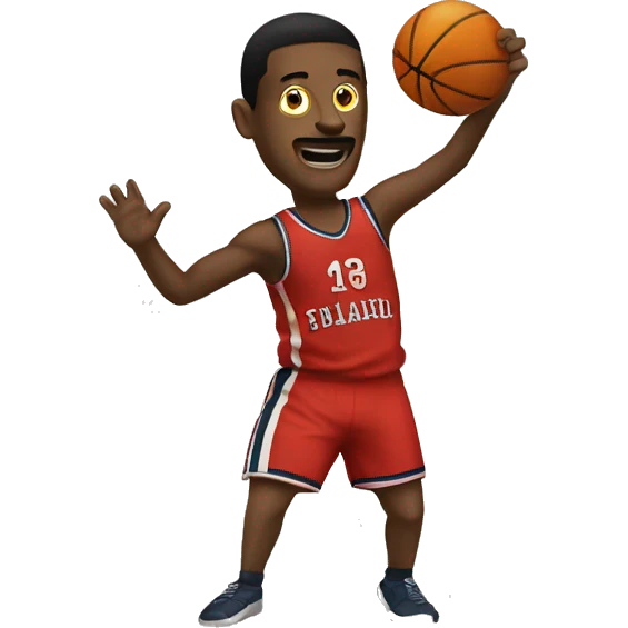 Caman and ball emoji