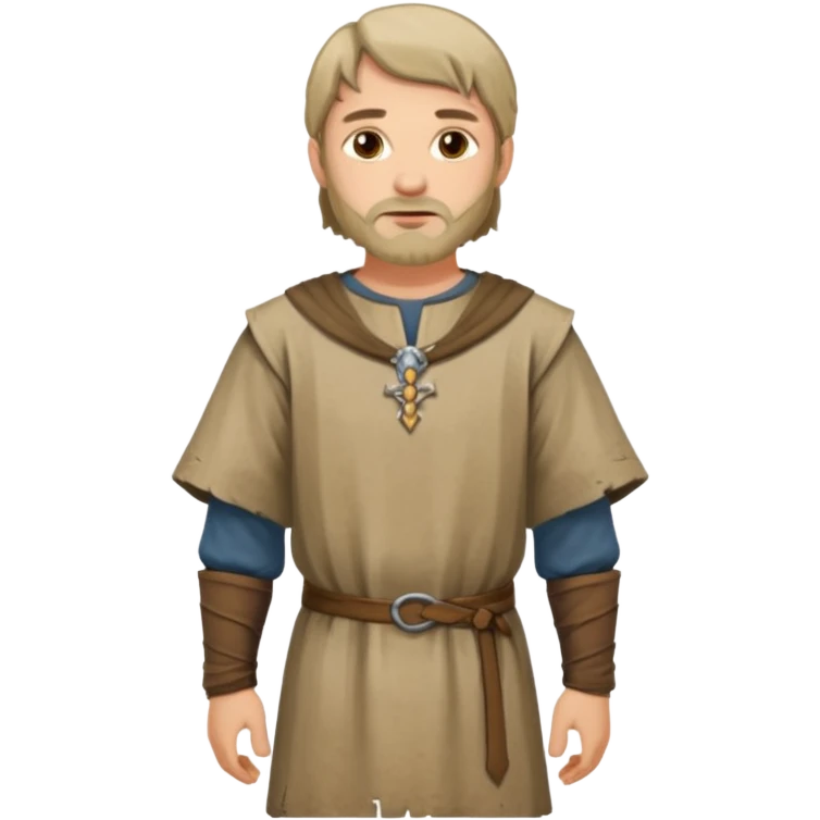medieval man standing  emoji