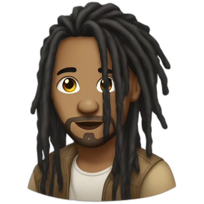 Dreadlocks singer emoji