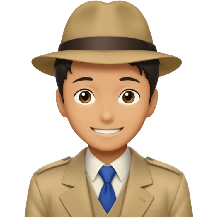 Kaito Kuroba in the famous detective conan story emoji