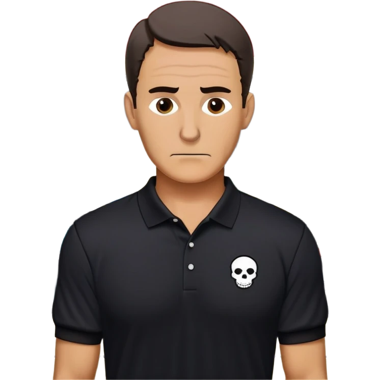 Gender: Male Hair: Receding widow's peak plastered with sweat Face: Vein pulsing at ransomware pop-ups Clothes: Wrinkled polo ("Backup Evangelist") Action: Restoring servers from tape archives with claw machine Hair: 100% natural black (no dyes/highlights) emoji