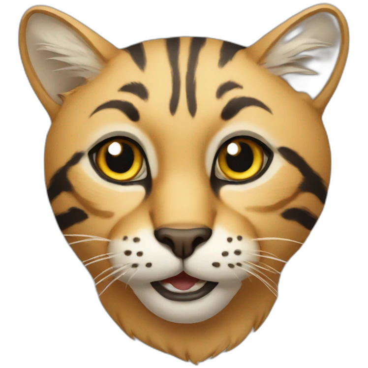 Wild cat emoji