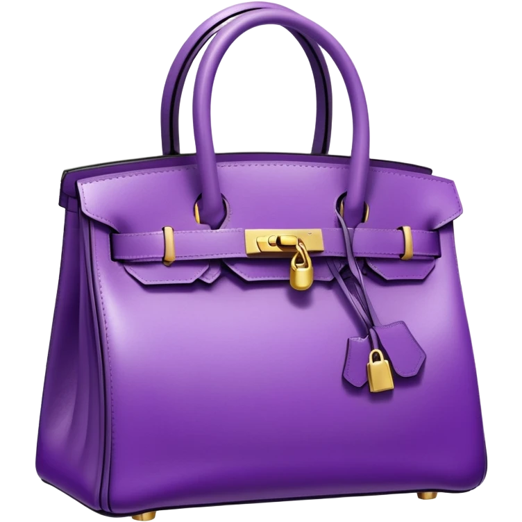 Purple Birkin  emoji