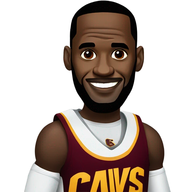 Lebron james of cavs emoji