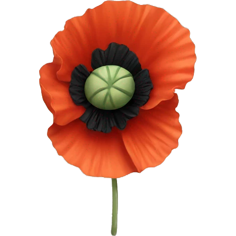 Poppy emoji