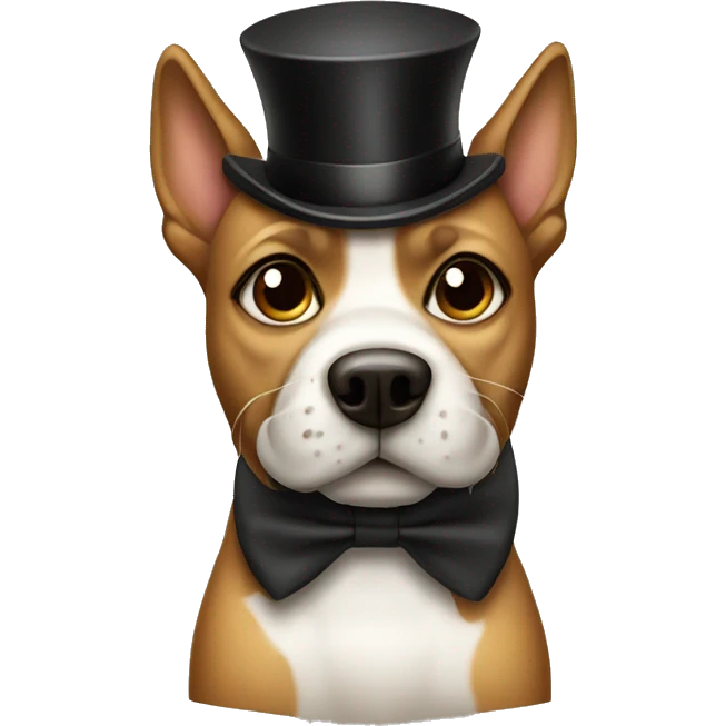 dog with a monocle emoji