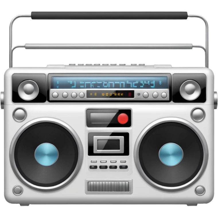 Белый Бумбокс emoji