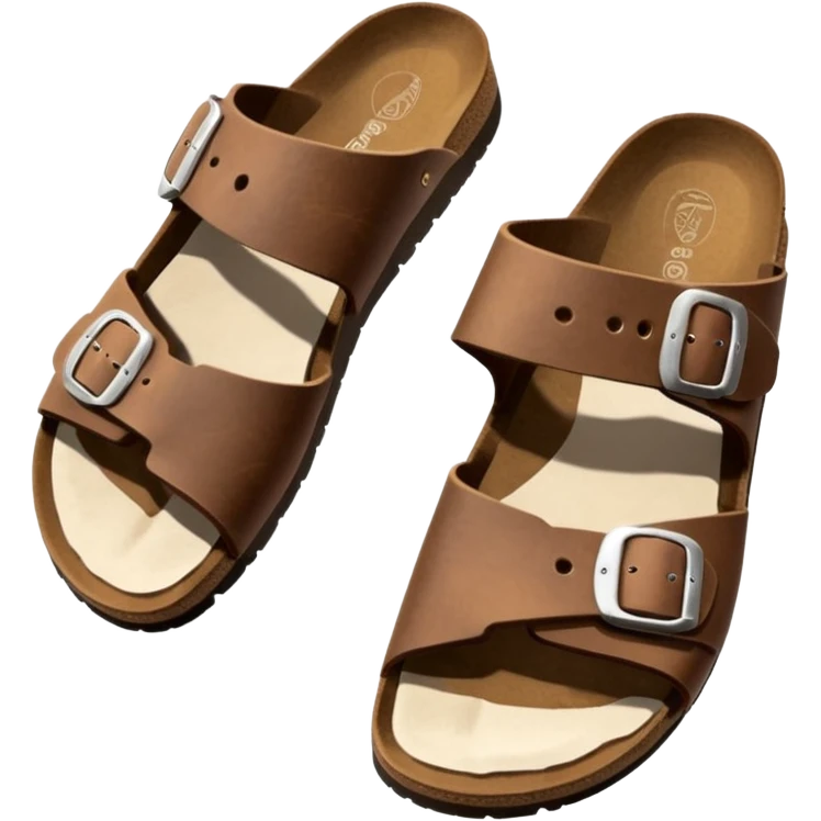 Birkenstock brown emoji