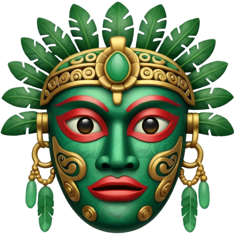  Mayan mask  emoji