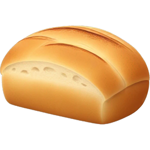 Sourdough bread emoji