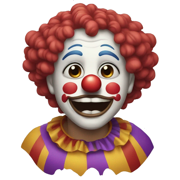 clown crying emoji