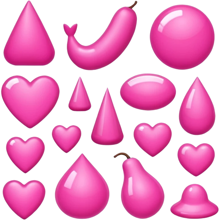 Pink aesthetic objects emoji