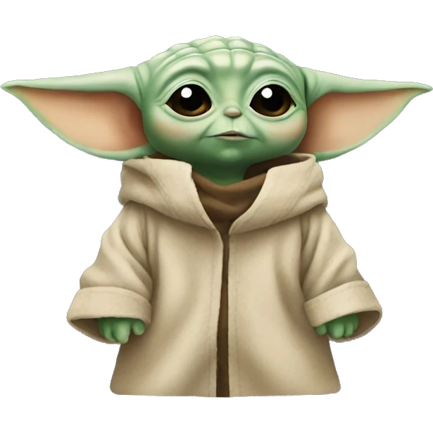 Baby baby yoda emoji